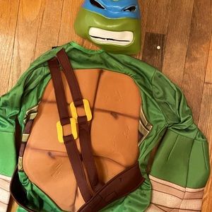 Blue Teenage Mutant Ninja Turtle Leo Costume Large